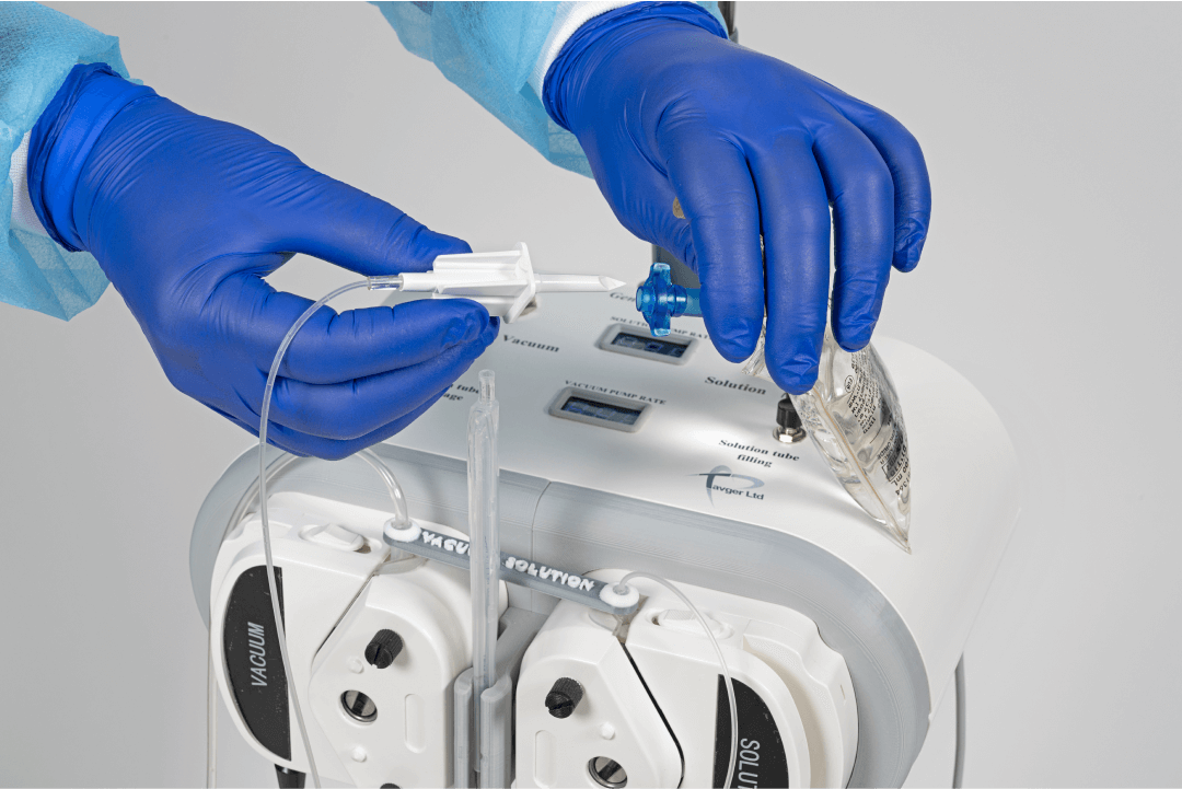 Überblick über das Gerät Affinity GJS (Gentle Jet System)